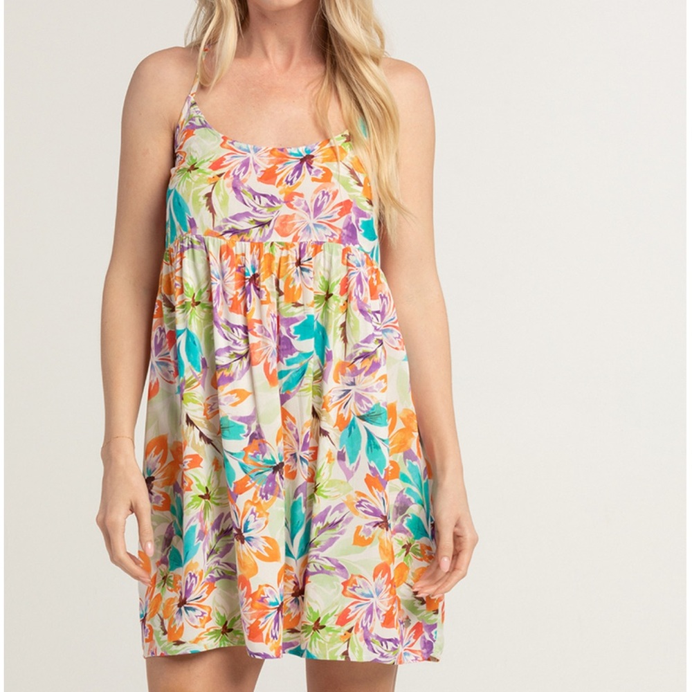 Roxy tropical Sundance short dress